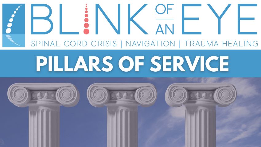 Blink of an Eye™ Pillars of Service